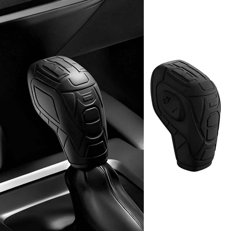 

For Focus/Escort/Escape/Ecosport/Fiesta/Mondeo Car Silicone Gear Shift Knob Cover Anti-Slip Interior Premium Tuning Accessories