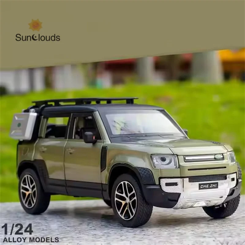 Defender Car Model Alloy Diecast Metal Toy Car Model Simulation Vehicles Toys For Children Gifts Collection