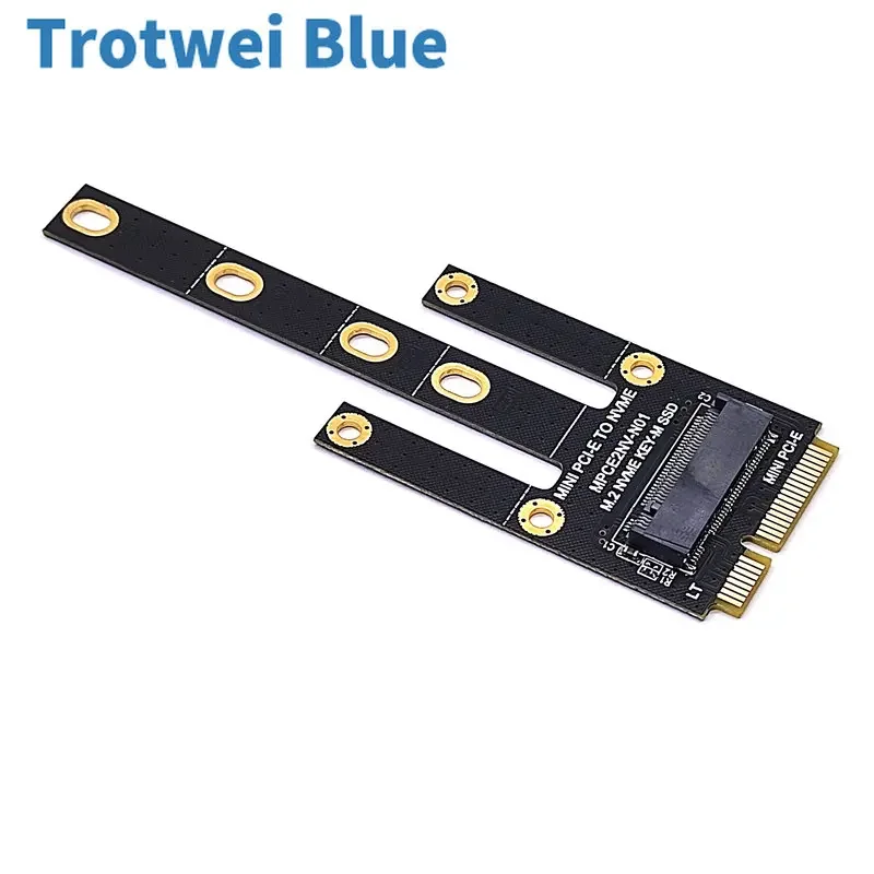 NEW Mini PCIE to NVME Adapter Mini PCIE to M2 MINI PCI-E to NVME Convert Card Riser Support 2230 2242 2260 2280 NVME PCIE M2 SSD