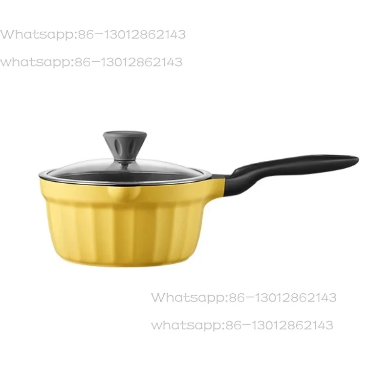 Small milk pot baby complementary food pot baby frying integrated pot non-stick pan 18cm20cm