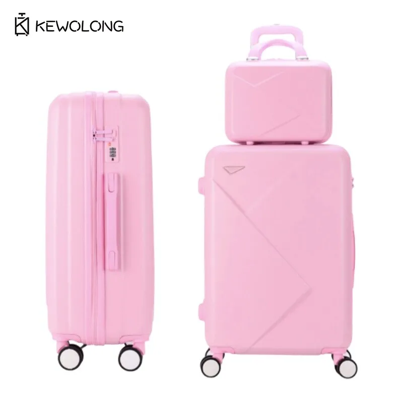 Travel in Style: 20 Inch Expandable Spinner Luggage, Premium Hardshell Suitcase for Women