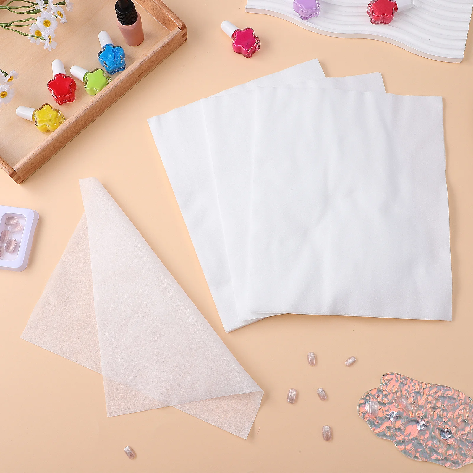 30 Sheets Nail Dust Vacuum Machine Filters Nonwoven Fabric Replacement for Nail Collector Dust Cleaning Convenient Use