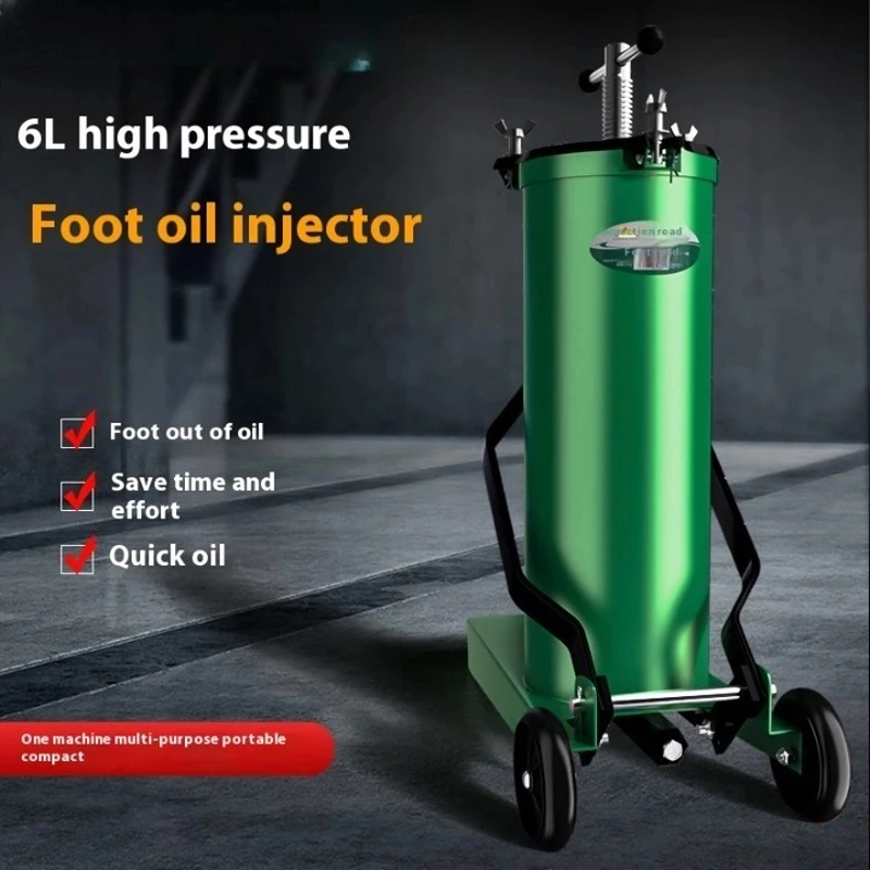 1Foot oil injector 6L Foot high pressure butter machine Truck oil pump oil injector