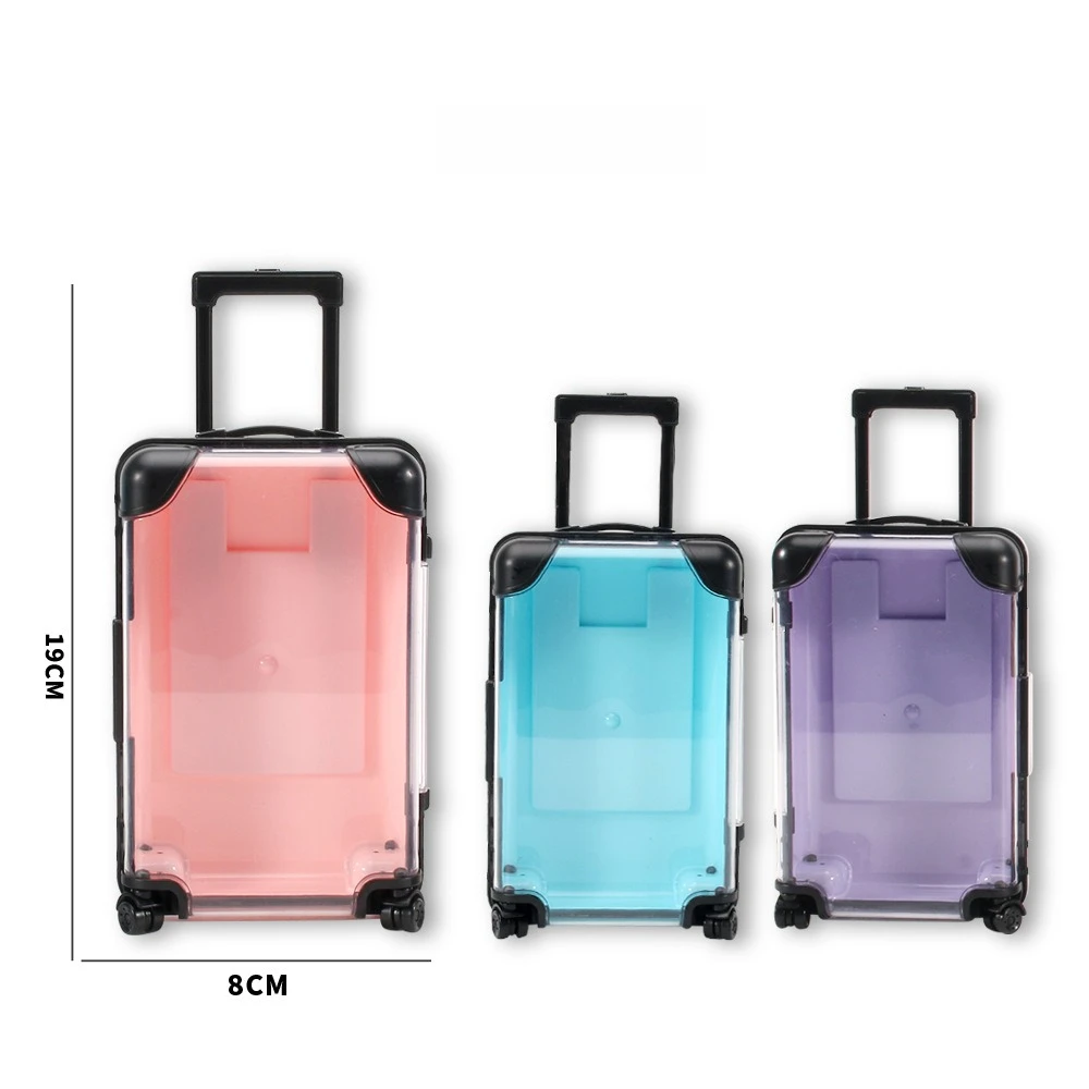 Children's Toys Various Mini Square Suitcases Trolley Cases Suitcases Cosmetics Makeup Boxes Toy Storage Boxes