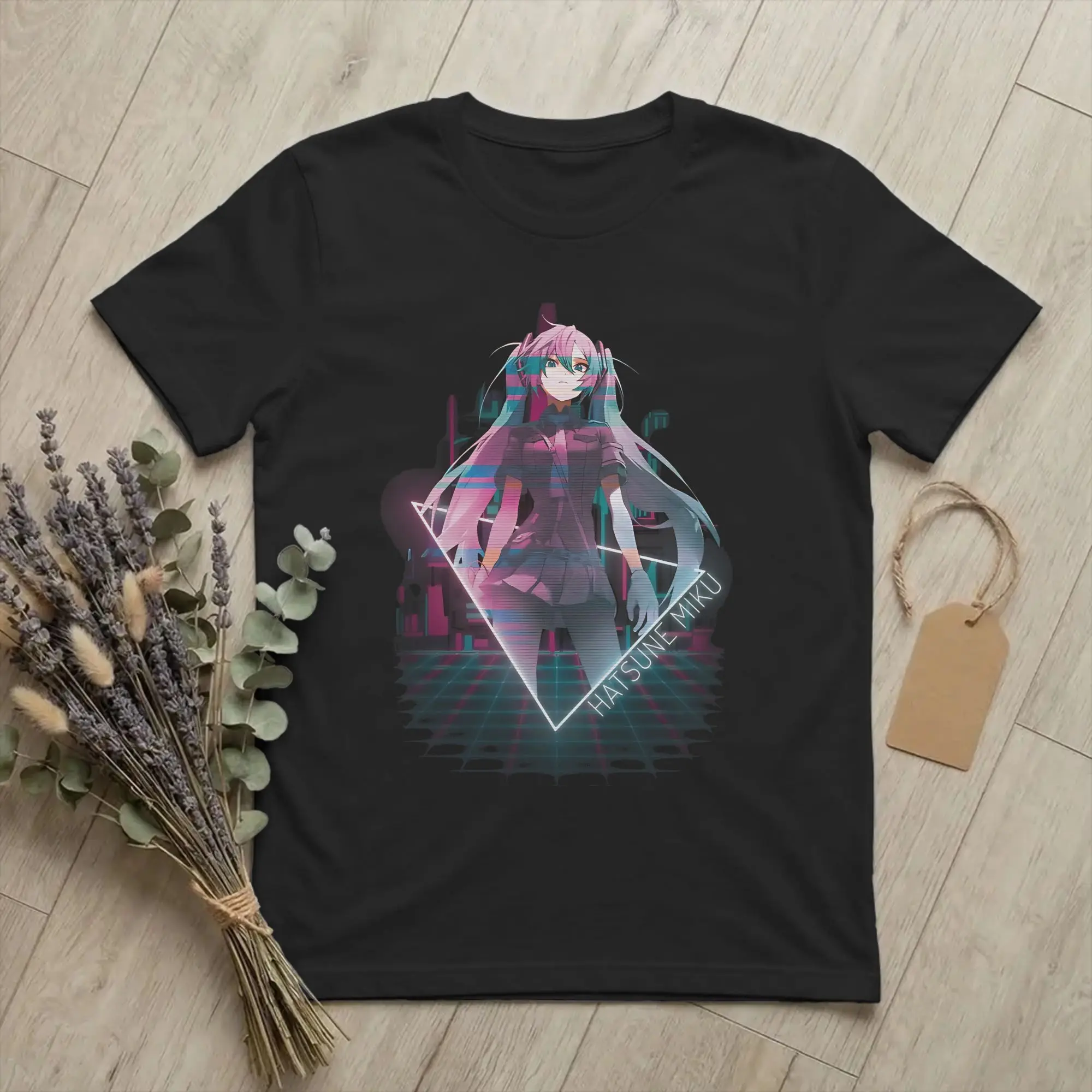 streetwear-hatsunes-mikus-camisetas-masculinas-vocaloid-binary-horizon-de-algodao-manga-curta-gola-redonda-tops-de-verao