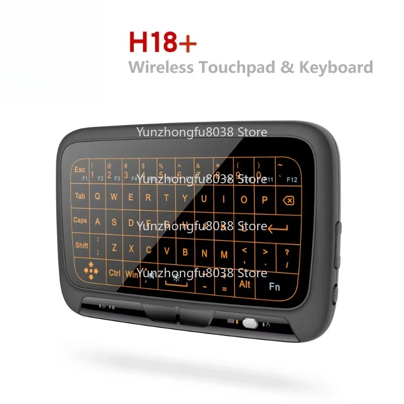 Mini Wireless Keyboard No LED Backlight Full Screen Touchpad Mouse Combination