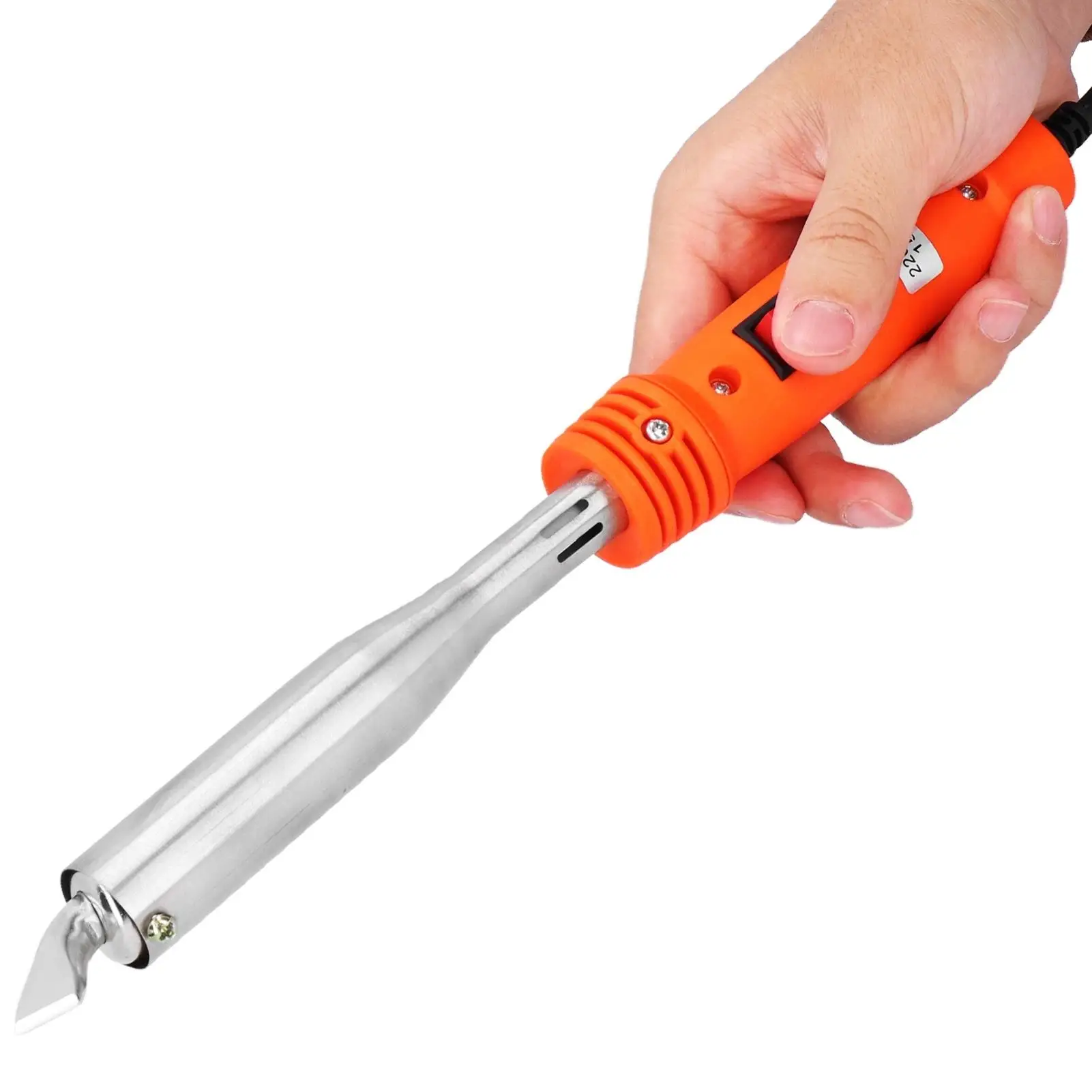 220V 16A Electric Soldering Iron with 500°C Elbow Tip & Durable Heat-Resistant Handle for Precision Repair