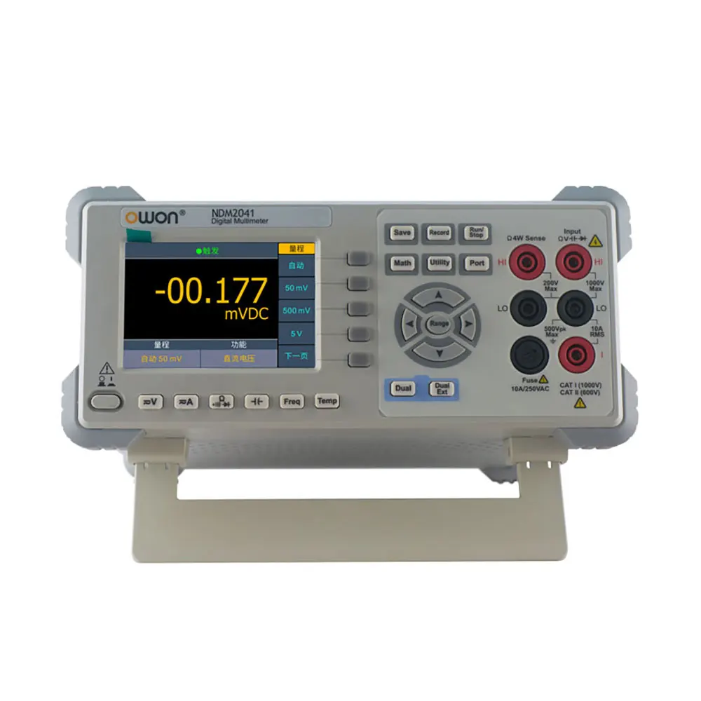 

XDM2041 4 1/2 Digits Bench-Type Digital Multimeter with High Resolution LCD for OWON Built-in Recorder Function