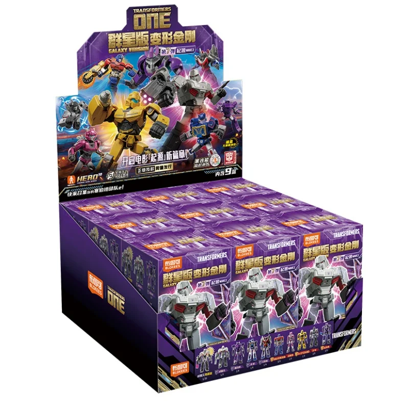 Jouets transformateurs aléatoires, 1 pièce, un bloc de construction Optimus Prime Megatron Alita Bumblebee, blocs d'action, jouet en briques, cadeau