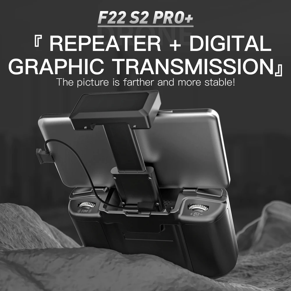 SJRC F22 S2 4K Pro+ Drone upgrade version 6KM distance 2-Axis EIS Gimbal 5G WIFI GPS Quadcopter Professional RC Drone VS F22s