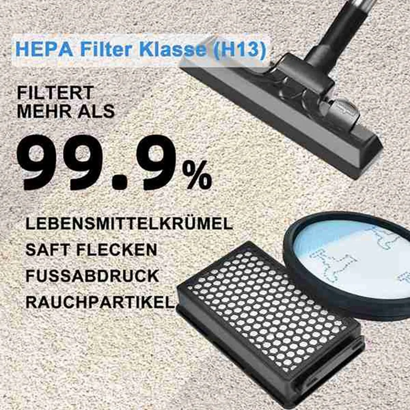 Hepa Filter Compatible For Rowenta Compact Power XXL RO4811EA RO4823EA RO4825EA RO4853EA RO4855EA RO4859EA Promotion