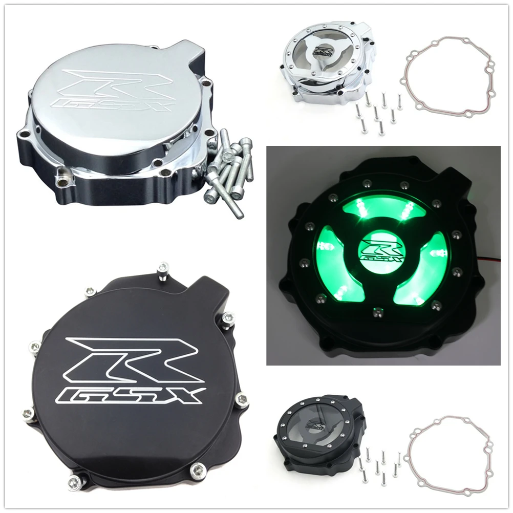 See Through Engine Stator Cover for Suzuk GSX-R 600 /750 2004-2005 GSX-R 1000 03-04 Aftermarket Frees Shipping Motorcycle Parts