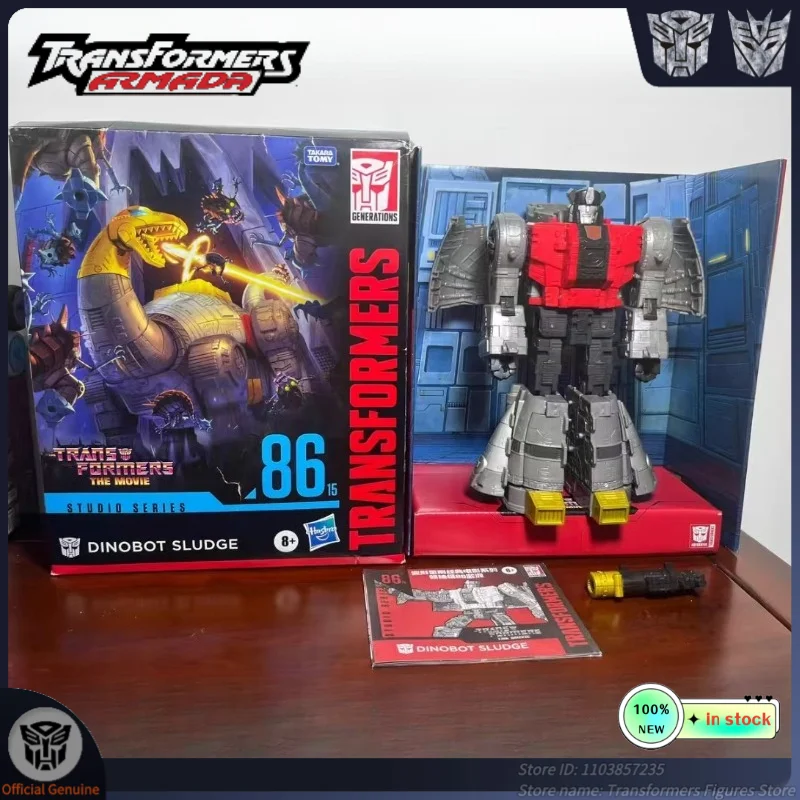 Original marca novo transformador robô modelo de brinquedo SS-86 19 snarl g1 estúdio filme dos desenhos animados figura ação anime popular crianças presentes