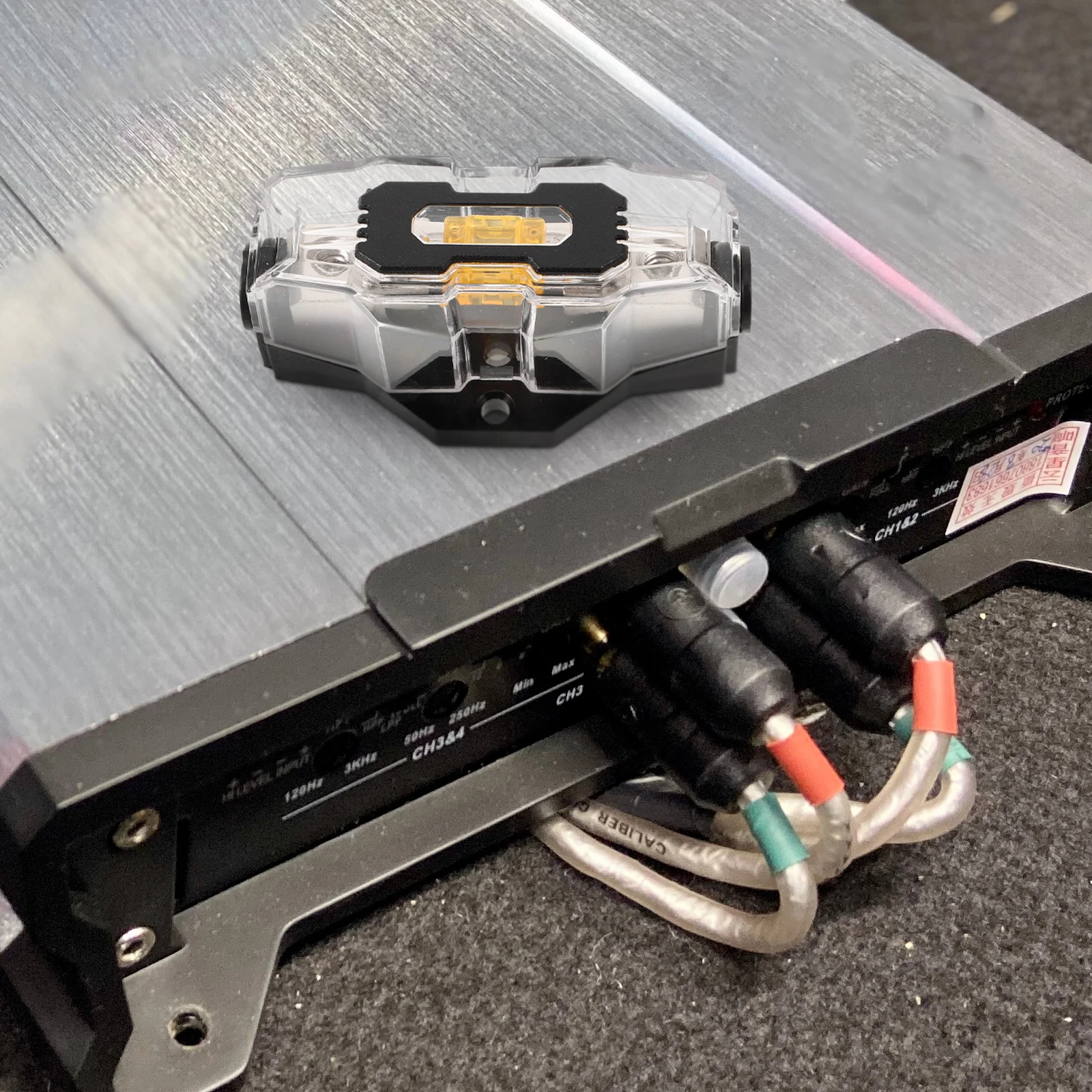 

Amplifier Fuse Holder Auto Audio Car Block Miniature with Zinc Alloy Automotive Assortment