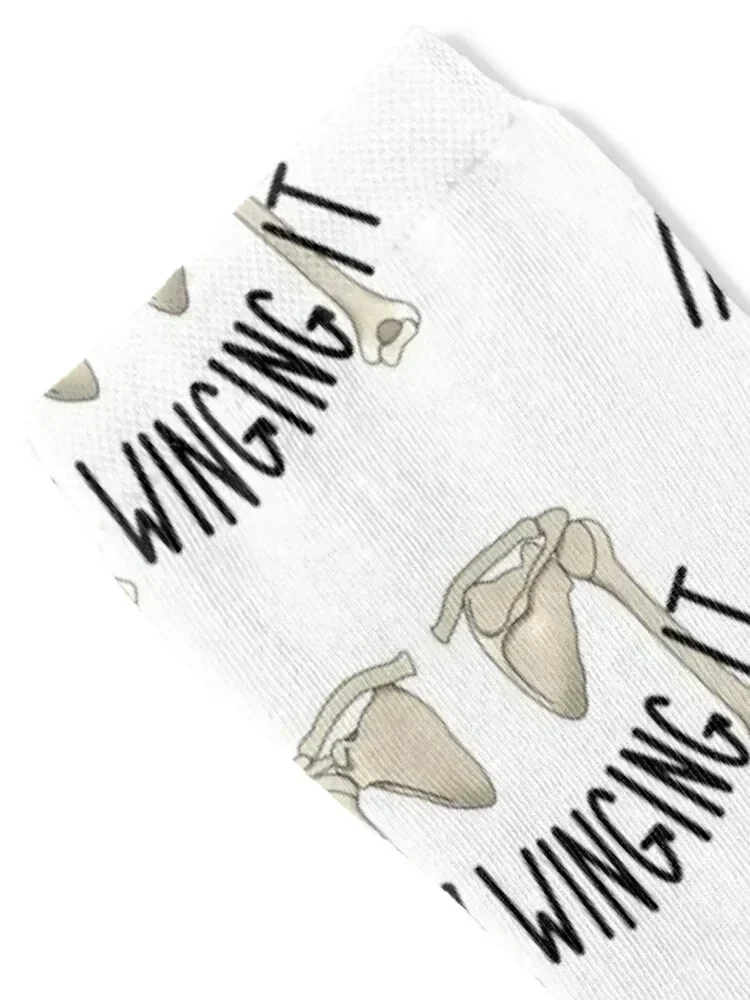 I’m Winging It Socks funny gift new in's summer valentine gift ideas Boy Child Socks Women's