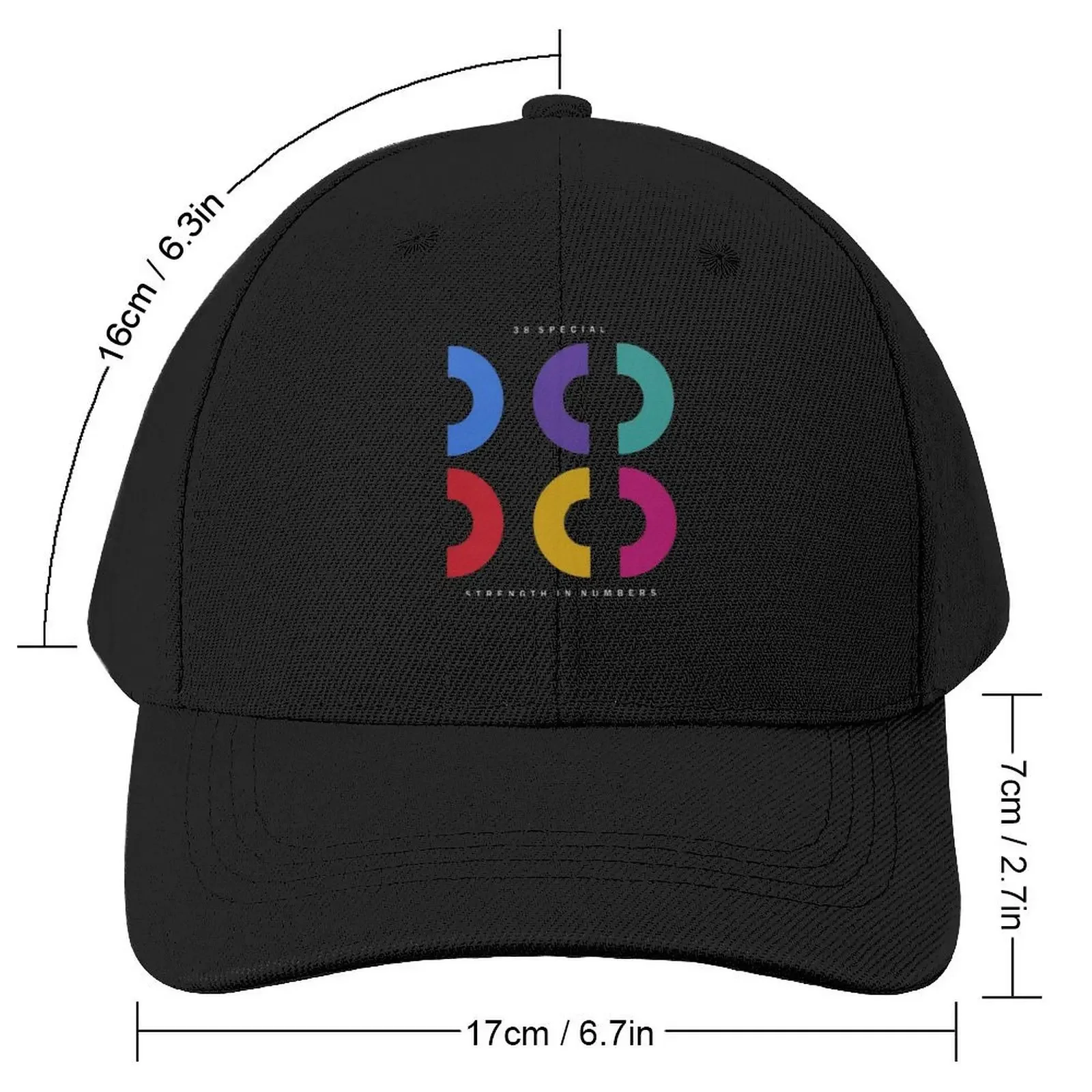 Album 38 Special Strength In Numbers Classic T-Shirt Baseball Cap Luxury Man Hat Golf Hat Man Designer Hat Baseball Men Women's