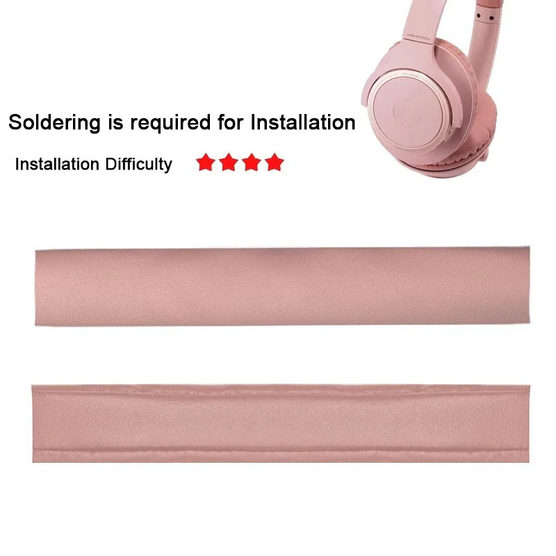 New Replacement Headband PU Leather Skin Protective For Audio-Technica ATH-SR30BT wireless headphones