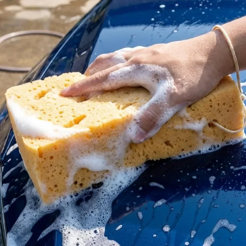 Car Cleaning Tools Motorcycle Car Accessories Car Washing Sponge Large Honeycomb Sponges Brush Dusting Detailing Washing Sponge