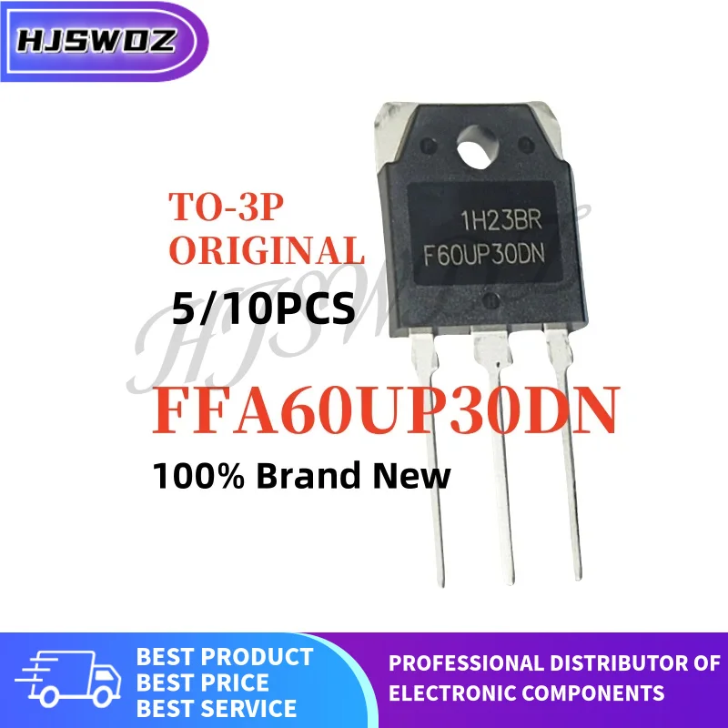 5-10PCS Original FF60UP30DN F60UP30DN 60UP30 TO-3P 300V 60A Brand New In Stock