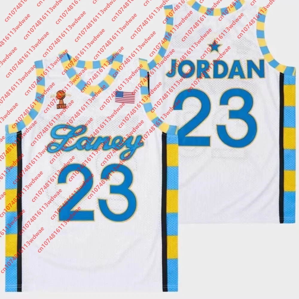 Camiseta de Baloncesto Jordan 23 Laney 2026, Malla sin Mangas, Uniforme Deportivo Retro para Hombre, Estilo Vintage, Ropa Urbana, Camiseta sin Mangas para Niño