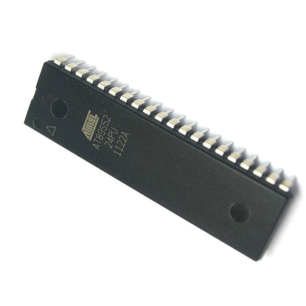 AT89S52 AT89S52-24PU IC Chips Atmel Microcontroller DIP-40 Original Integrated Circuit