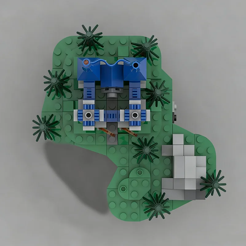 332 قطعة MOC الكون الممالك العالم الكون نموذج بناء هدية الكريسماس كتل لعبة العمارة لتقوم بها بنفسك فكرة التعليم الطوب #3