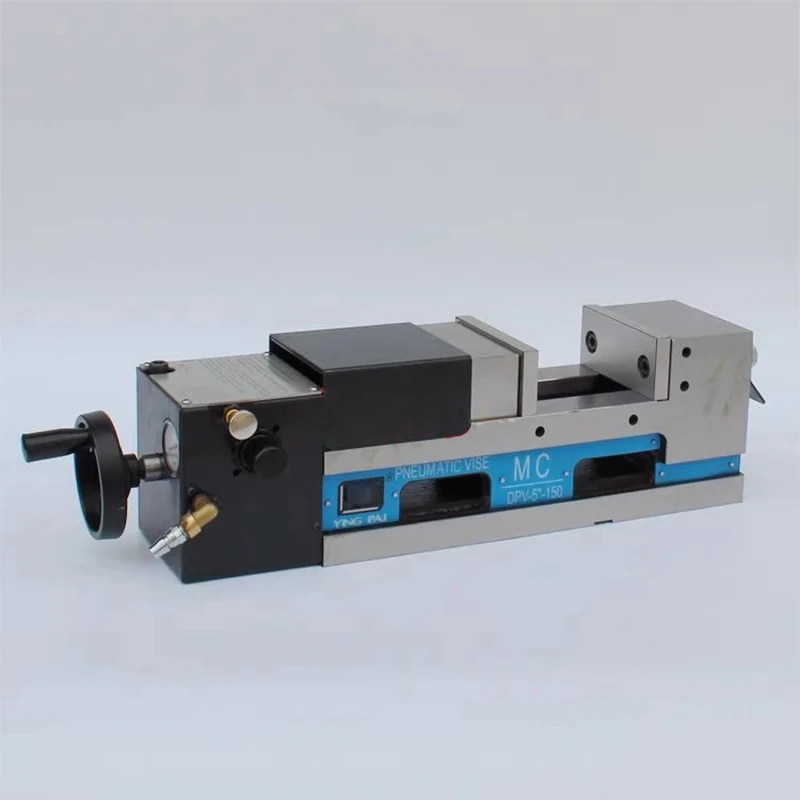 Tornillo de banco neumático CNC, abrazaderas neumáticas de 6 pulgadas, tornillo de ángulo recto, fresadora de 90 °, tornillo de precisión