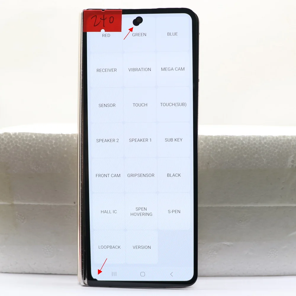 For Samsung Galaxy Z Fold 4 5G AMOLED Lcd Display Screen Z Fold4 5G lcd F936B F936B/DS F936U F936U1 F936N F936W Screen Digitizer