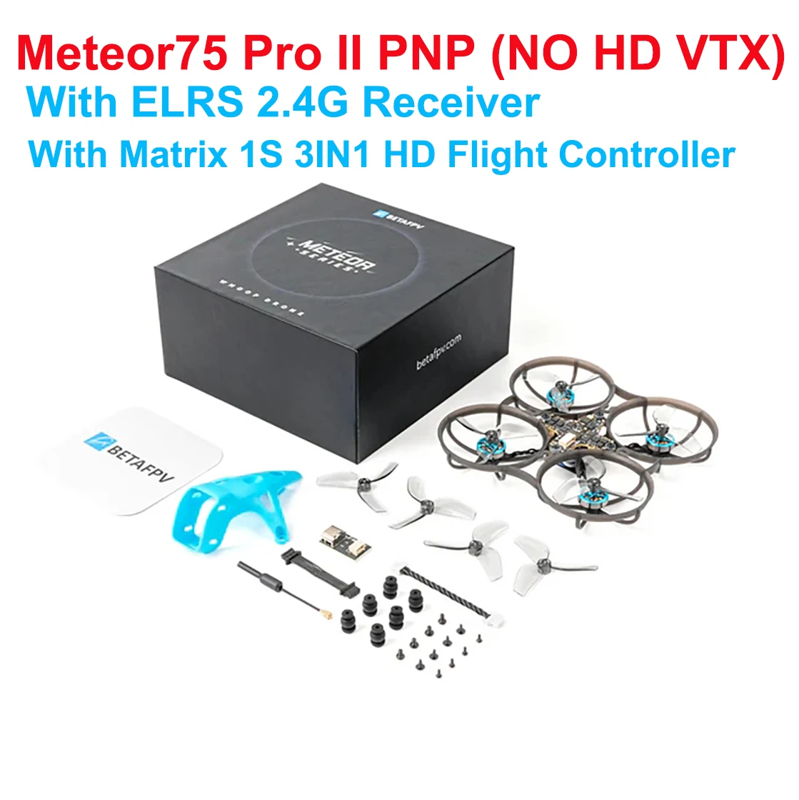 BETAFPVMeteor65 Pro II O4 Meteor75 II O4 Bürstenloser BWhoop Matrix 1S 3IN1 HD für DJI O4 Air Unit VTX RC FPV Quadcopter Drohne