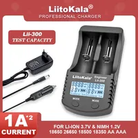 Liitokala Lii-300 Lii-500 Li-PD2 Lii-M4 LCD 18650 3.7V 1.2V 3.8V 26650 18350 14500 18500 16340 AA AAA  Battery Charger