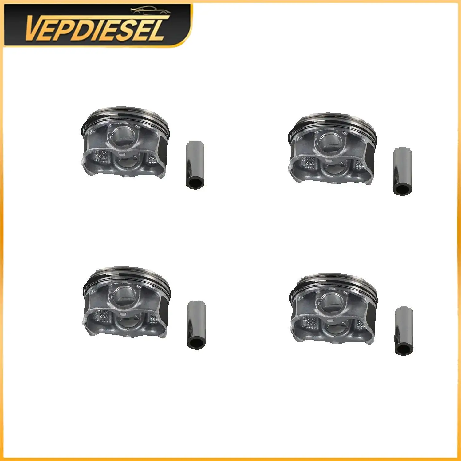06J107066CF Piston Assembly Set 4PCS Φ21mm for FOR VW GTI Passat Tiguan FOR Audi TT A3 A4 Q5 2.0T 2008-2017