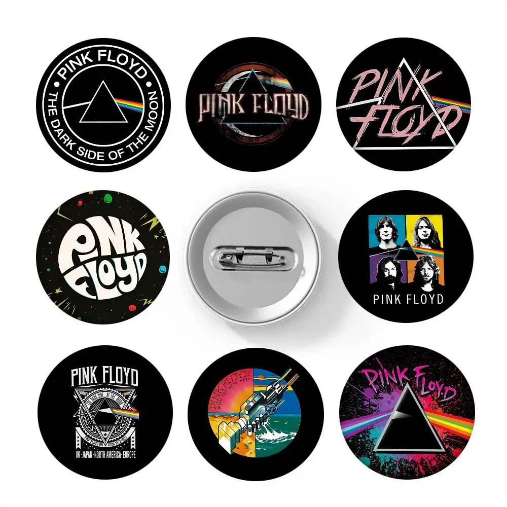 P-Pink-F-Floyds Rock Band Round Badges Can Be Used To Decorate Clothes And Backpack Pins