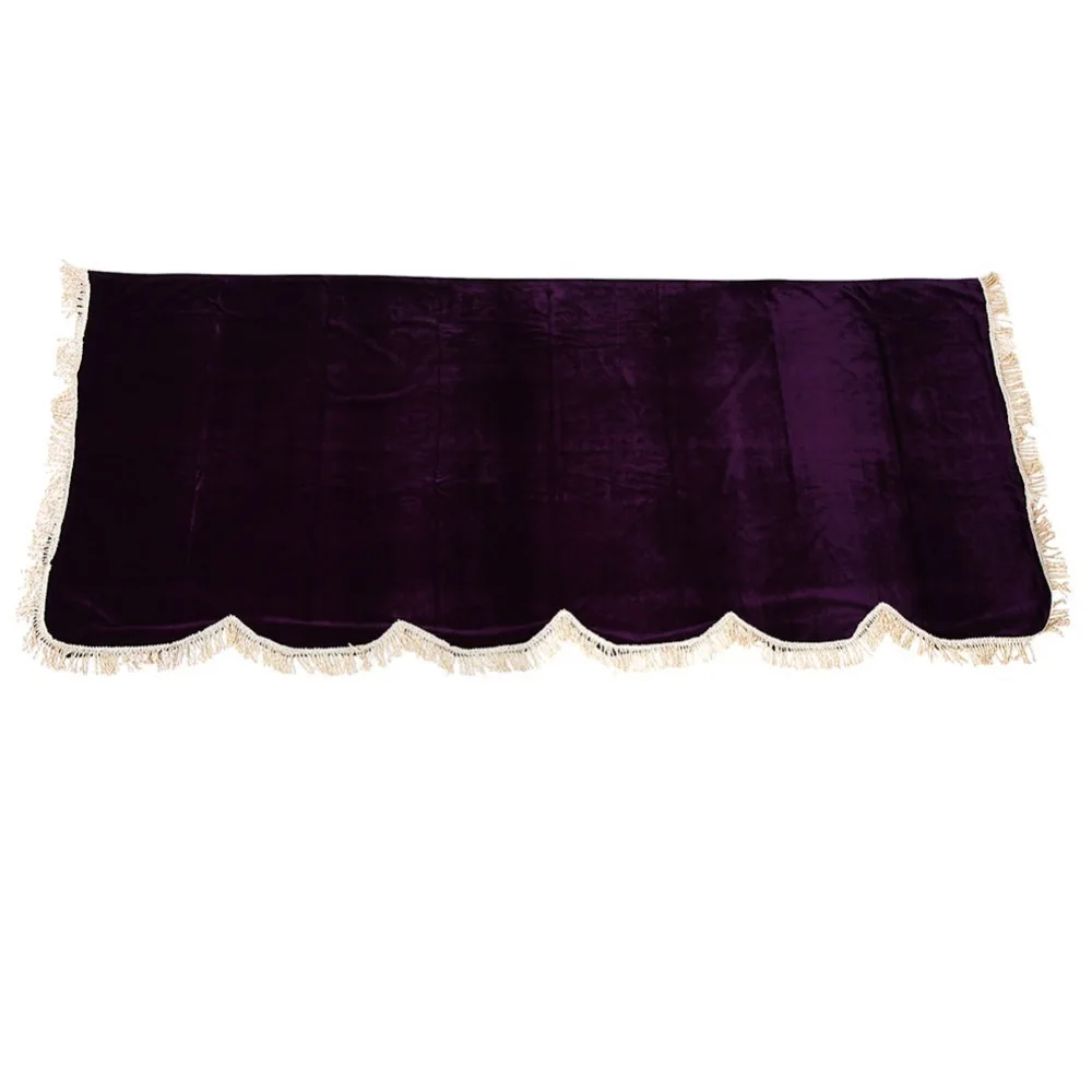 Velvet Piano Dust Cover​ General 88/118-131 Type Piano Half Cover ​Half-Covered Piano Cover​ Dark green/Violet/Black