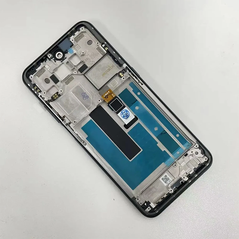 Rakitan Digitizer Layar Sentuh LCD 6,67 "asli dengan Bingkai untuk Nokia X100 5G - Pengganti