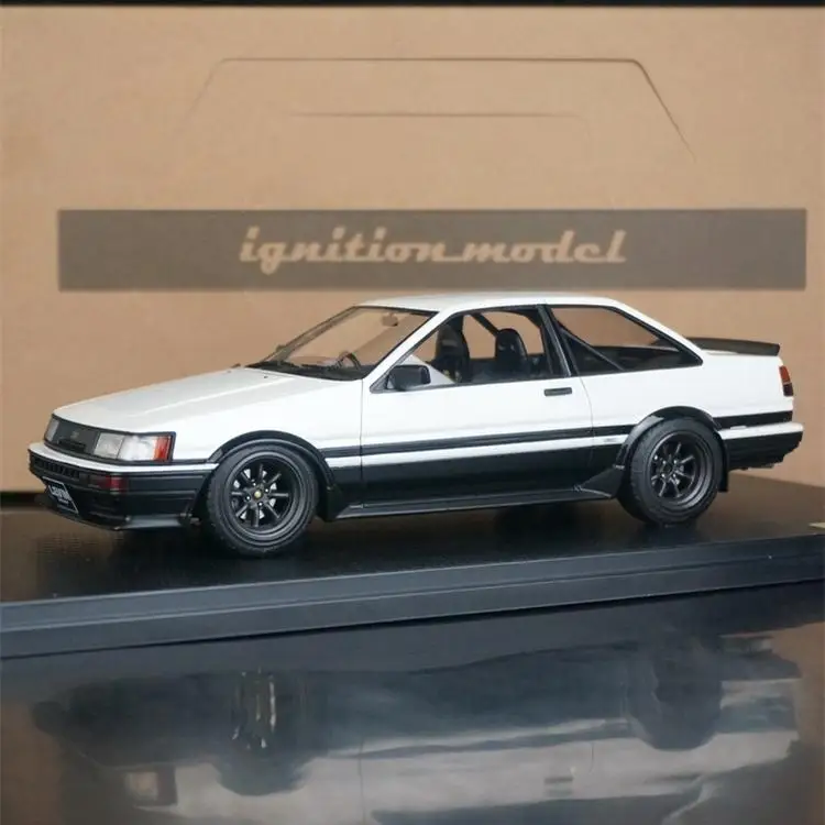 IG 1:18 Levin AE86 2-Door GT JDM Simulation Limited Edition Resin Metal Static Car Model Toy Gift