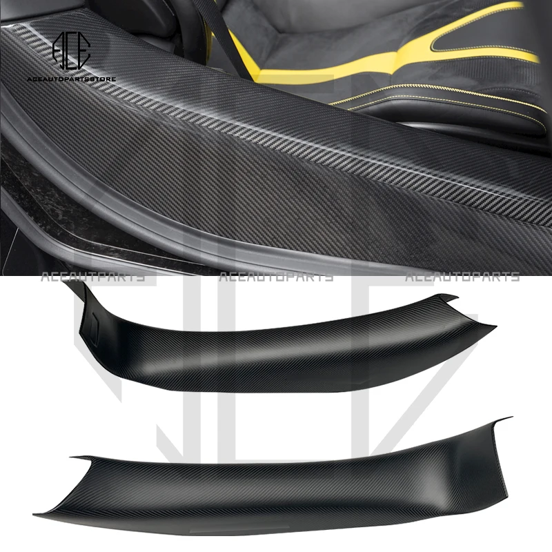 720S OEM Style Dry Carbon Fiber Door Sill for Mclaren 720S Body Kit Car Accessories Forged Glossy Matte Finish