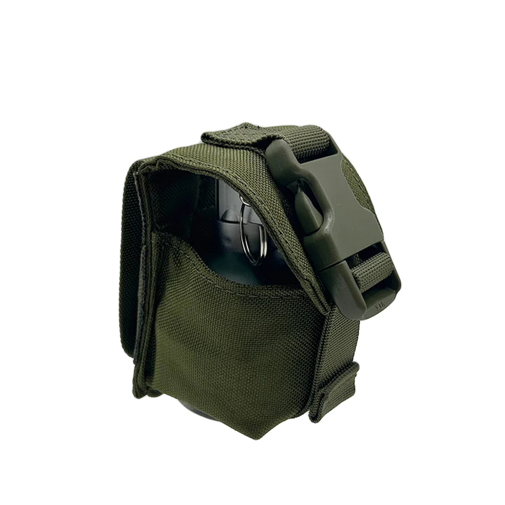 Custodia tattica per granata Molle EDC Borsa portaoggetti per attrezzi Cintura Marsupio per caccia all'aperto Airsoft Paintball CS Accessori