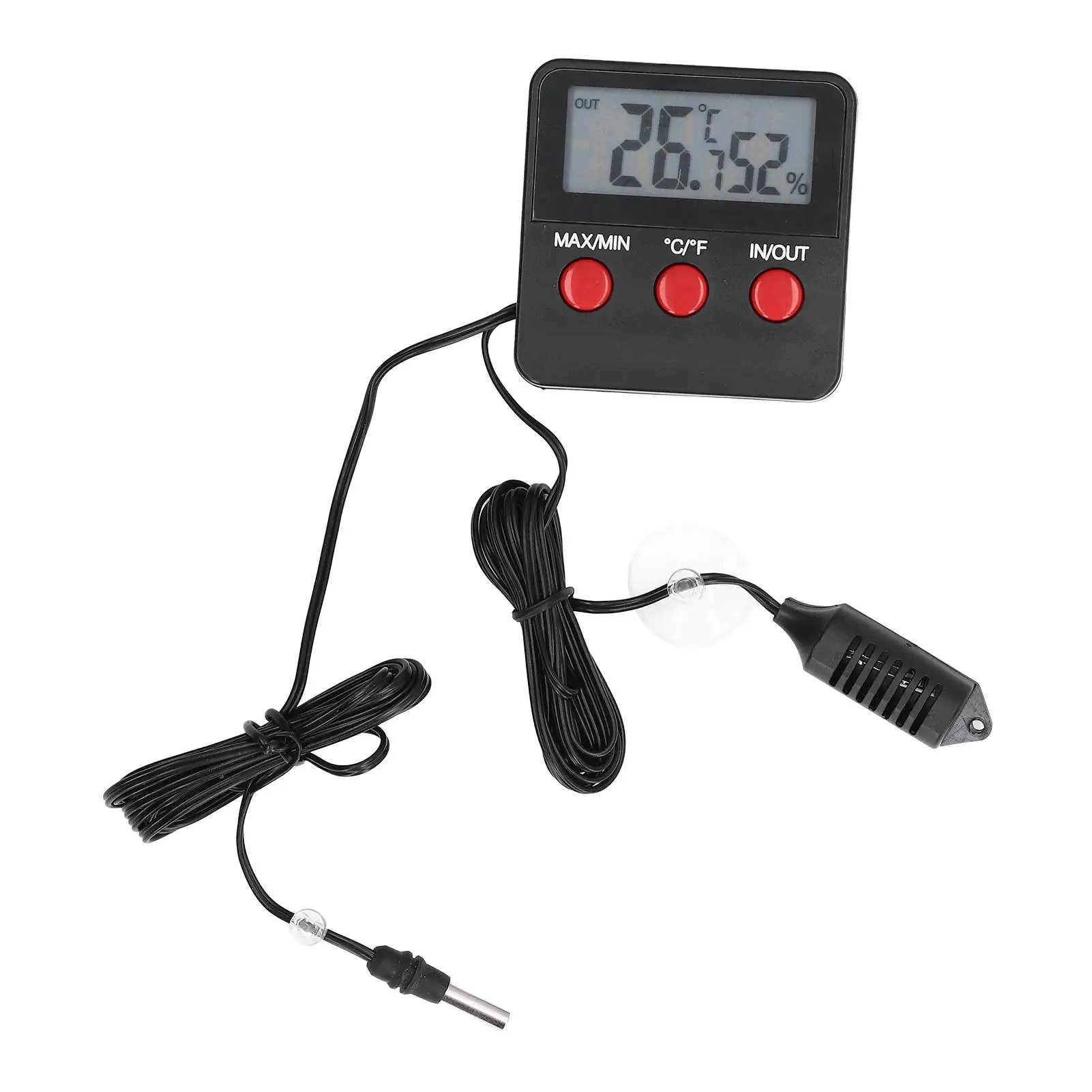 

Digital Mini Thermometer & Hygrometer with Display - DTH-74 Temperature Sensor