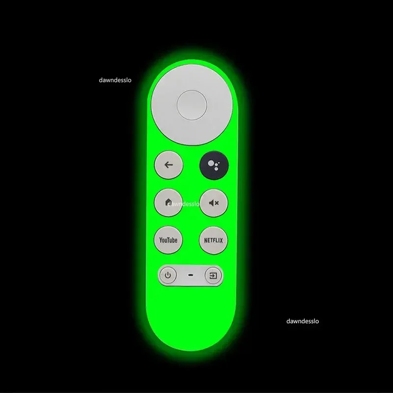 Remote Control Case For Chromecast With Google TV 2020 Voice Protective Silicone Case Durable Shockproof Protective Case Cover