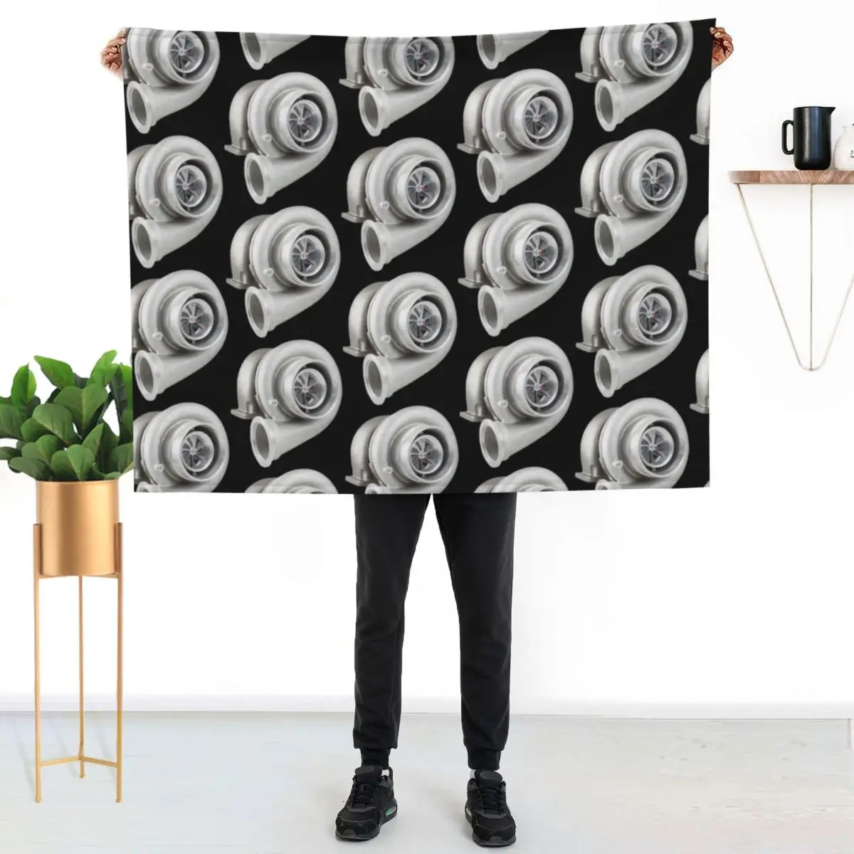 

turbo Throw Blanket Stylish Decor Blanket Gift for Friends Roommate