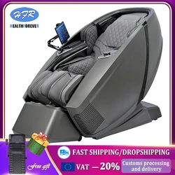 4d AI Voice Body Detection Massage Chair Electric Home Massage Chair SL Rail Full Body Zero Gravity Kneading Relaxing Chair