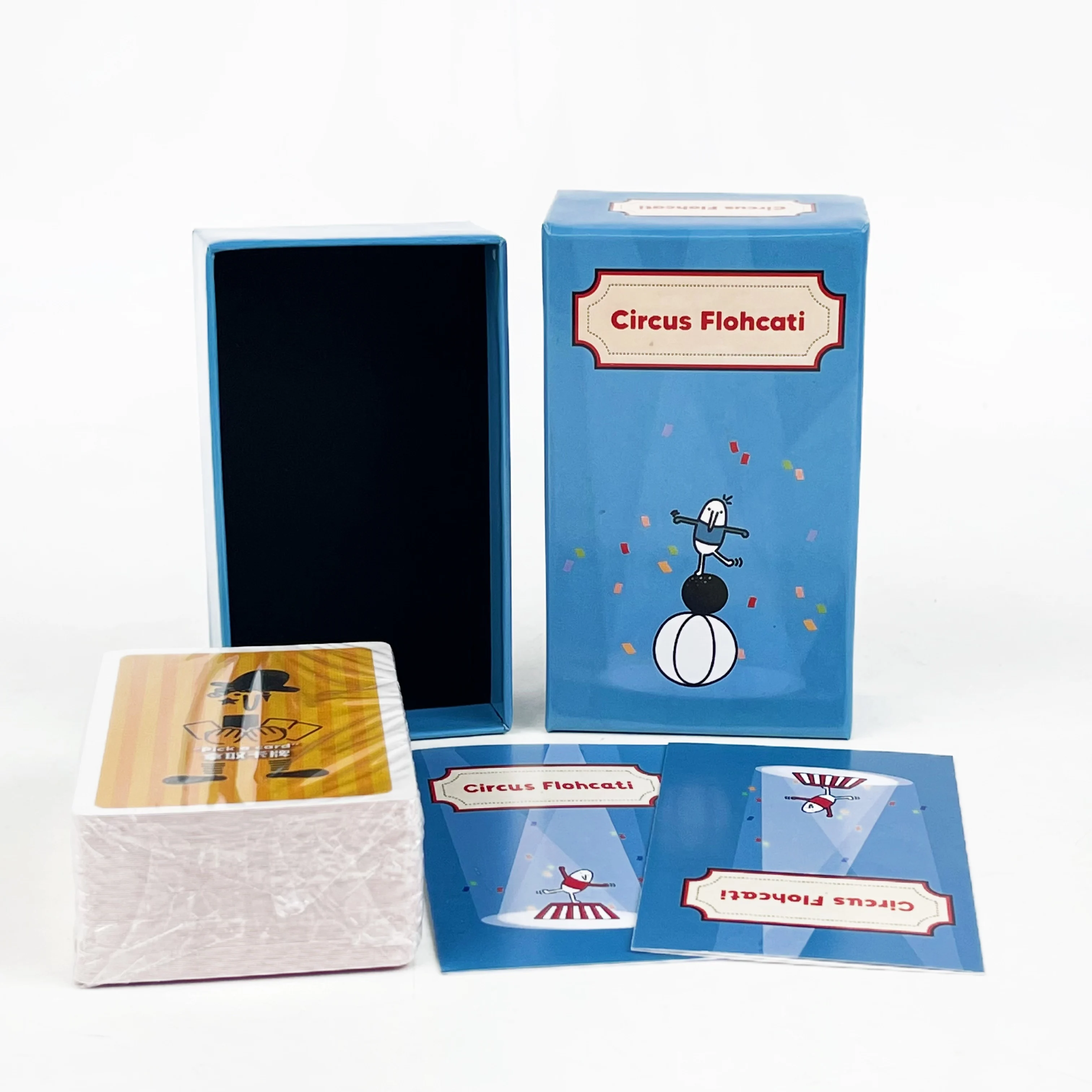 

Circus Flohcati - Ultimate Portable Party Card Game | Thrilling Push Your Luck Fun for Social Gatherings