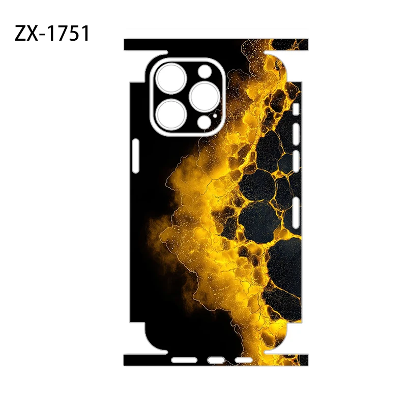 جلد جديد لهاتف iPhone17 16 Pro Max ملصق 15 Pro 14 Plus فيلم خلفي 13 12 ملصق حماية صغير ملفوف حامي شخصي