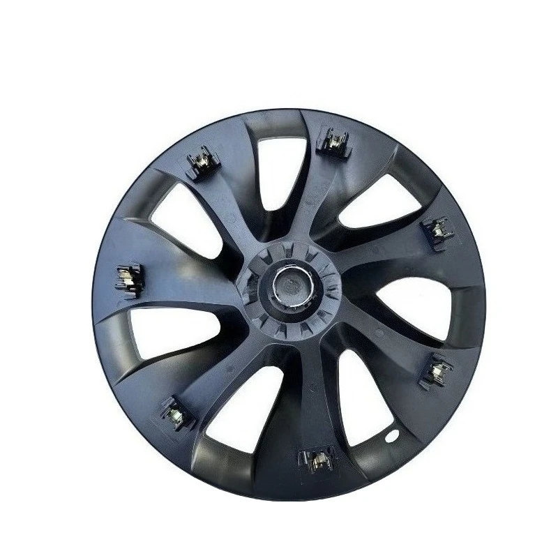 Suitable for Tesla accessories MODELY 19-inch modified hub cover 7 whirlwind dumb black background without standard 1 car cover