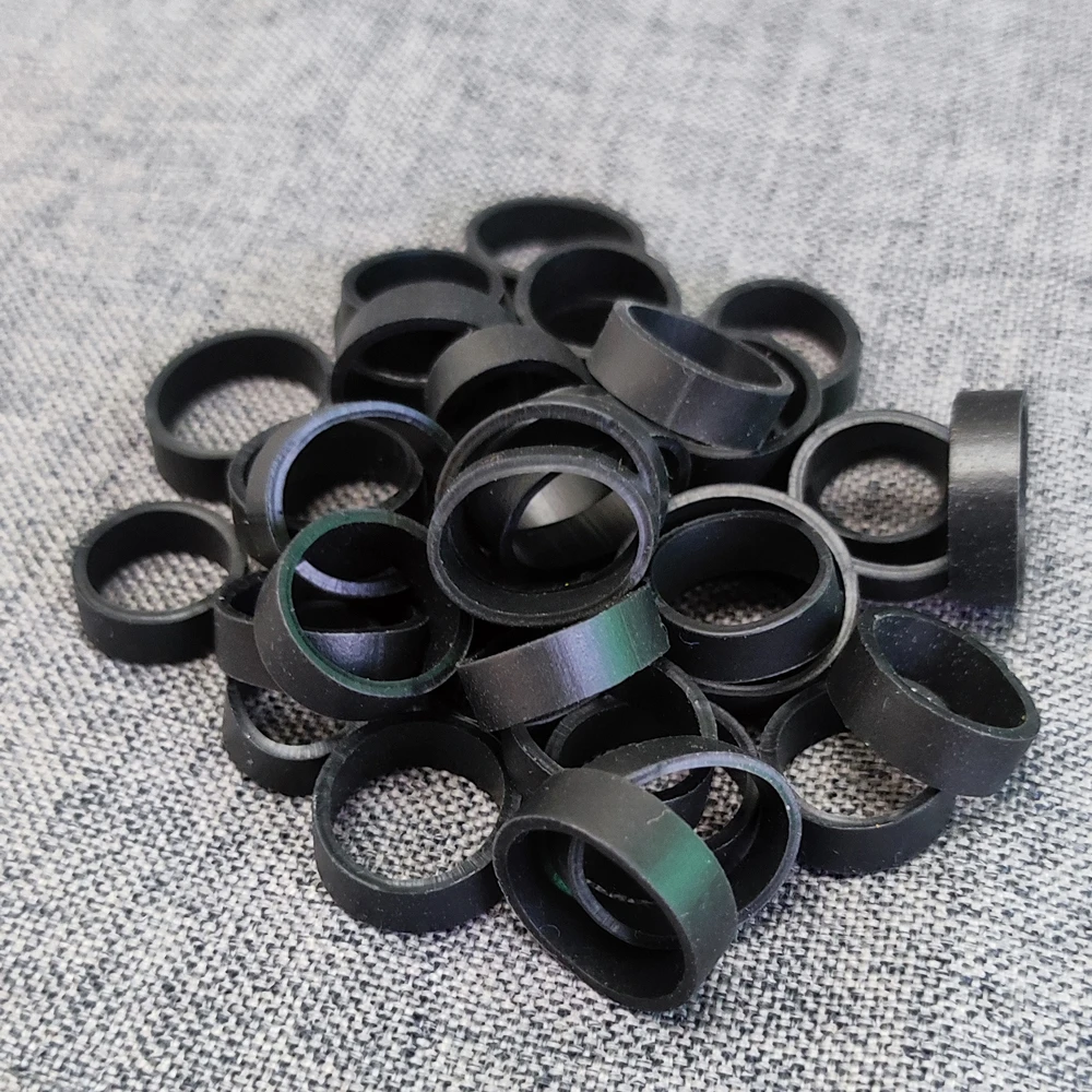 500 Pcs Black O Rings Elastic Rubber Bands Stretchable Latex Rings Supplies For Home Stationery Office Package Stretchable Band