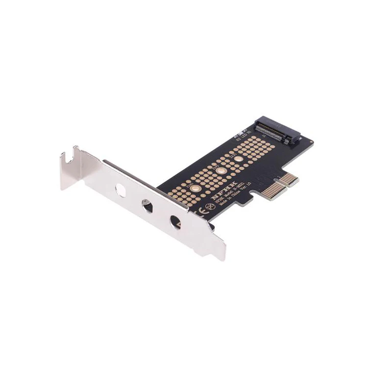 NVMe PCIe M.2 NGFF SSD To PCIe X1 Adapter Card PCIe X1 To M.2 Card With Bracket