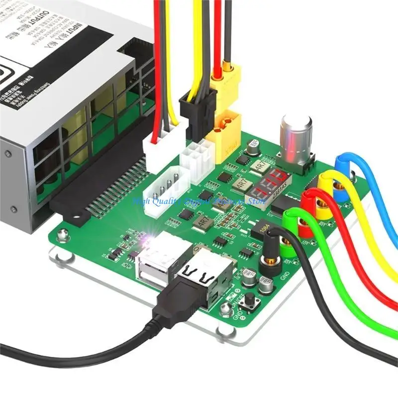 

U2JE Graphics Card 64pin To 12x 6pin Adapter Board for Power Supply Breakouts Board