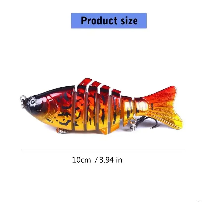 15.6g Swimbaits متعددة الساحة 10 سم إغراء الصيد 7 قطاع الطعوم الاصطناعية الصلبة السحر