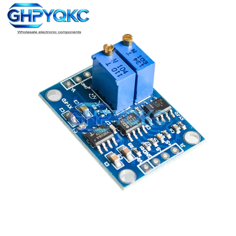 GHPYQKC TENSTAR AD620 Microvolt MV Voltage Amplifier Signal Instrumentation Module Board 3-12VDC AD620ARZ Chip