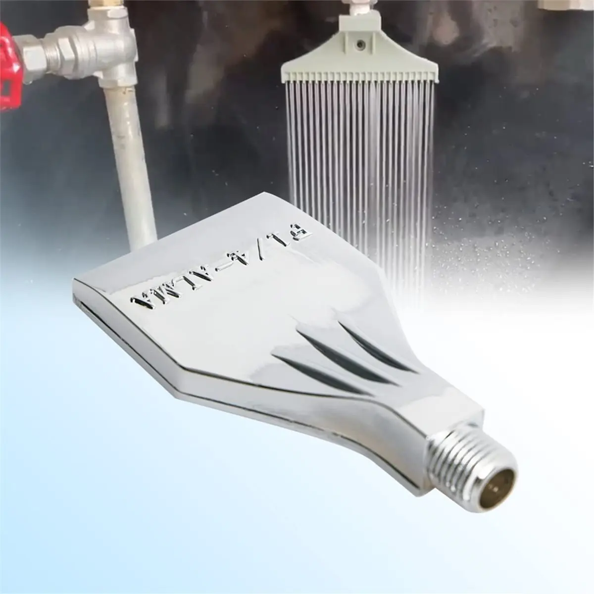 Utility Design F1/4-ALMA Wind Blowing Jet Sandblasting Aluminum Alloy Air Knifes Drying Nozzle Aluminum Alloy Air Flat Jet Nozzl